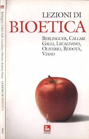 Image du vendeur pour Lezioni di bioetica mis en vente par Biblioteca di Babele