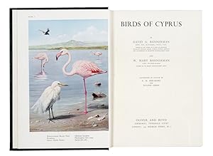 Image du vendeur pour Birds of Cyprus mis en vente par Libreria Alberto Govi di F. Govi Sas