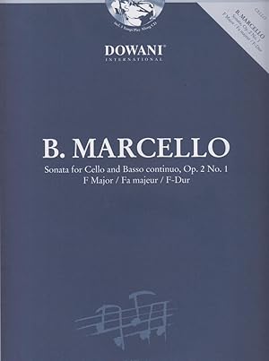 Sonata for Cello and Basso continuo in F major,Op.2 No.1 - Set of Parts + CD