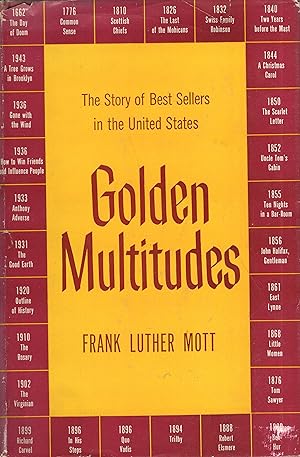 Seller image for Golden multitudes;: The story of best sellers in the United States for sale by A Cappella Books, Inc.