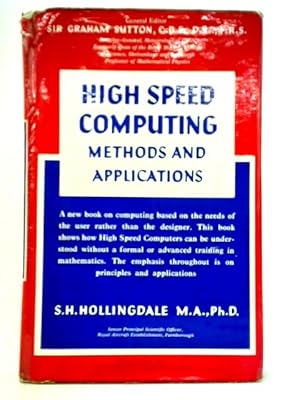 Seller image for High Speed Computing: Methods and Applications for sale by World of Rare Books