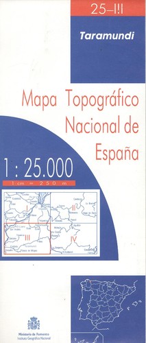 Imagen del vendedor de (25-III).mapa topogrfico Taramundi (1:25.000) a la venta por Imosver