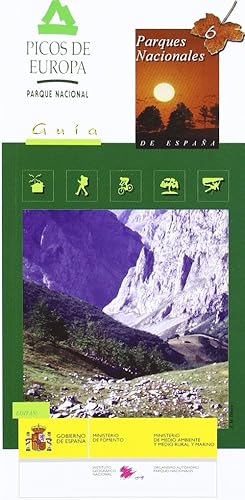 Mapa guía del Parque Nacional de los Picos de Europa