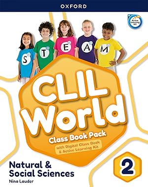 Imagen del vendedor de Natural & social 2 coursebook. clil world 2023 a la venta por Imosver