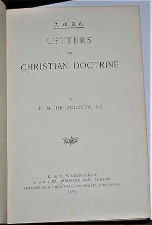 Immagine del venditore per LETTERS ON CHRISTIAN DOCTRINE venduto da O'Brien Books