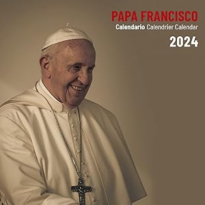 Calendario 2024 pared papa francisco