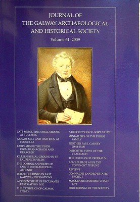 Image du vendeur pour Journal of the Galway Archaeological and Historical Society, Volume 61: 2009 mis en vente par Kennys Bookstore