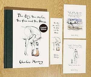 Imagen del vendedor de The Boy, the Mole, the Fox and the Horse Limited Edition 2020. 1st Printing, Complete with Rare Matching Book Mark and 2 beautiful illustrated Postcards a la venta por UKBookworm