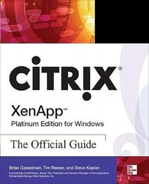 Bild des Verkufers fr Citrix XenApp Platinum Edition for Windows zum Verkauf von moluna