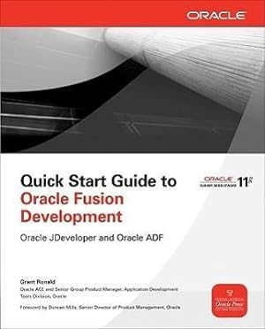 Imagen del vendedor de Quick Start Guide to Oracle Fusion Development a la venta por moluna