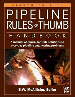 Bild des Verkufers fr Pipeline Rules of Thumb Handbook zum Verkauf von moluna