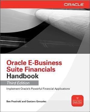 Bild des Verkufers fr Oracle E-Business Suite Financials Handbook zum Verkauf von moluna