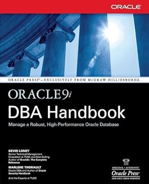 Seller image for Oracle9i DBA Handbook for sale by moluna