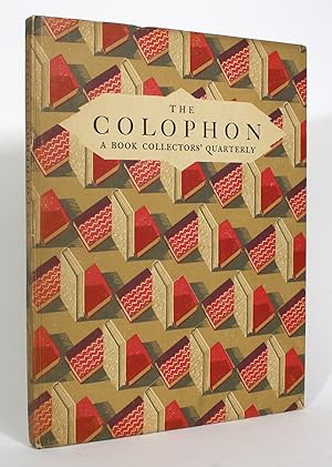 Seller image for The Colophon: A Book Collector's Quarterly, Part Seven for sale by Minotavros Books,    ABAC    ILAB