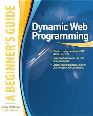 Bild des Verkufers fr Dynamic Web Programming zum Verkauf von moluna
