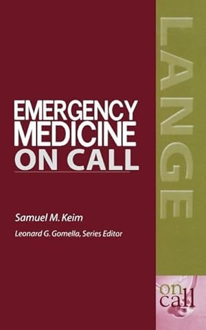 Seller image for Emergency Medicine on Call for sale by moluna