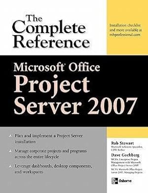 Bild des Verkufers fr Microsoft(r) Office Project Server 2007: The Complete Reference zum Verkauf von moluna