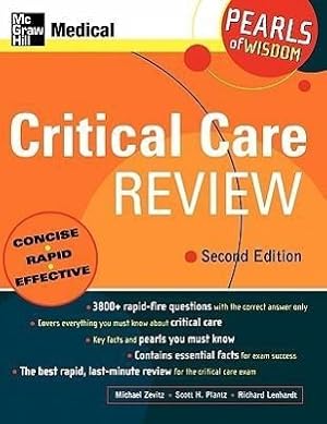 Seller image for Critical Care Review: Pearls of Wisdom, Second Edition for sale by moluna