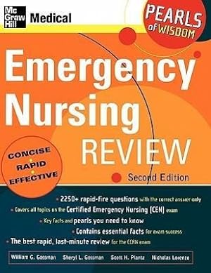 Bild des Verkufers fr Emergency Nursing Review: Pearls of Wisdom, Second Edition zum Verkauf von moluna