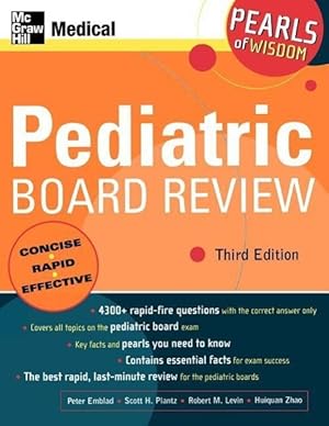Seller image for Pediatric Board Review: Pearls of Wisdom, Third Edition: Pearls of Wisdom for sale by moluna