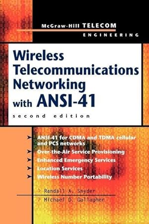 Immagine del venditore per Wireless Telecommunications Networking with ANSI-41 venduto da moluna