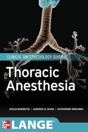 Seller image for Thoracic Anesthesia for sale by moluna