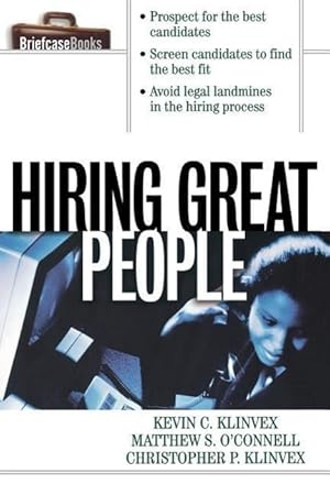 Imagen del vendedor de Hiring Great People a la venta por moluna