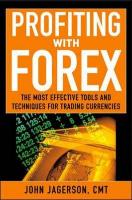 Bild des Verkufers fr Profiting with Forex: The Most Effective Tools and Techniques for Trading Currencies zum Verkauf von moluna