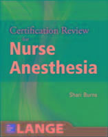 Bild des Verkufers fr Certification Review for Nurse Anesthesia zum Verkauf von moluna