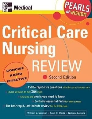 Bild des Verkufers fr Critical Care Nursing Review: Pearls of Wisdom, Second Edition zum Verkauf von moluna