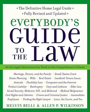 Bild des Verkufers fr Everybody\ s Guide to the Law, Fully Revised & Updated, 2nd Edition: All the Legal Information You Need in One Comprehensive Volume zum Verkauf von moluna