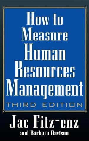Immagine del venditore per How to Measure Human Resource Management venduto da moluna