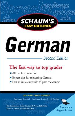 Seller image for Schaum\ s Easy Outlines: German for sale by moluna