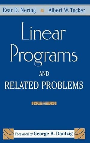 Seller image for LINEAR PROGRAMS & RELATED PROB for sale by moluna
