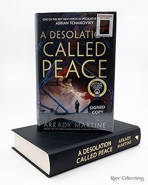 Seller image for A Desolation Called Peace (Signed Copy) for sale by Rare Collections