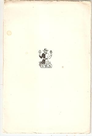 Immagine del venditore per Flodoard Freiherr von Biedermann, der Bibliophile [Nachruf], Zoppot, Novemberanfang 1934 venduto da Antiquariat Andreas Schwarz