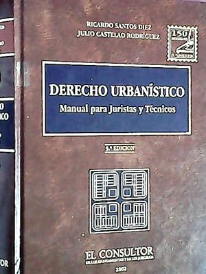 Image du vendeur pour Derecho urbanstico. Manual para juristas y tcnicos mis en vente par Librera La Candela