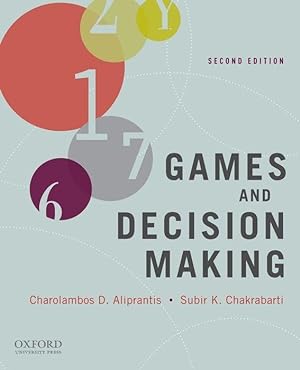 Bild des Verkufers fr Aliprantis, C: Games and Decision Making zum Verkauf von moluna