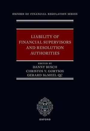 Image du vendeur pour Liability of Financial Supervisors and Resolution Authorities mis en vente par moluna