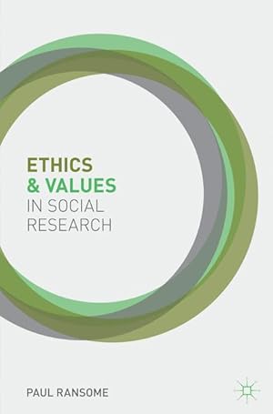 Bild des Verkufers fr Ethics and Values in Social Research zum Verkauf von moluna