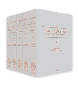 Bild des Verkufers fr Jane Austen\ s Fiction Manuscripts: 5-Volume Set zum Verkauf von moluna
