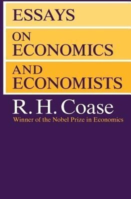 Bild des Verkufers fr Coase, R: Essays on Economics and Economists zum Verkauf von moluna