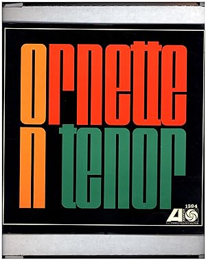 Ornette On Tenor (WHITE LABEL 'SAMPLE COPY' 1963 VINYL JAZZ LP)