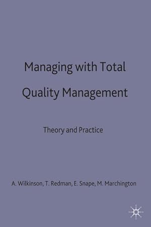 Imagen del vendedor de Managing with Total Quality Management a la venta por moluna