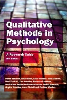 Bild des Verkufers fr Qualitative Methods in Psychology: A Research Guide zum Verkauf von moluna