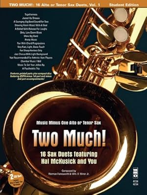 Bild des Verkufers fr Two Much! 16 Duets for Saxophone zum Verkauf von WeBuyBooks