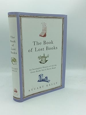 Seller image for THE BOOK OF LOST BOOKS: An Incomplete History of All the Great Books You'll Never Read for sale by Kubik Fine Books Ltd., ABAA