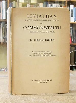 Leviathan of the Matter, Forme and Power of a Commonwealth Ecclesiasticall and Civil