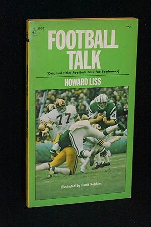 Bild des Verkufers fr Football Talk zum Verkauf von Books by White/Walnut Valley Books
