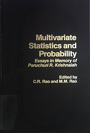 Seller image for Multivariate Statistics and Probability: Essays in Memory of Paruchuri R. Krishnaiah. for sale by books4less (Versandantiquariat Petra Gros GmbH & Co. KG)